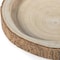 Vintiquewise Wood Tree Bark Indented Display Tray Serving Plate Platter Charger - 12 Inch Dia QI003840-12 - alternate 7